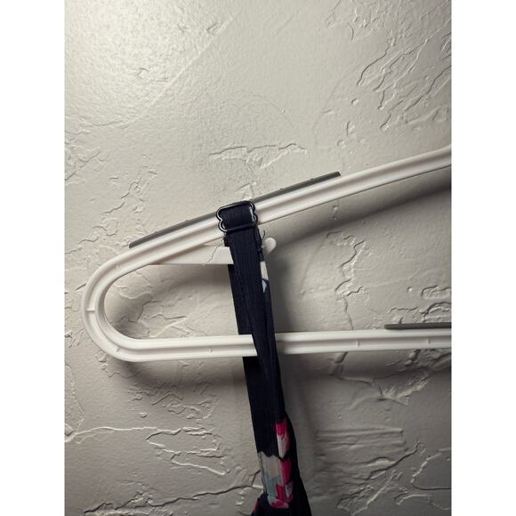 Torrid navy floral chiffon layered ruffle tank top womens 4X fairy career office - Picture 7 of 11